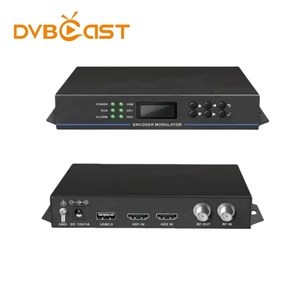 Modulador de codificador de vídeo Full Hd de 2 canales H.264 1080P HD MI a modulador de codificador de RF DVB-T ISDBT ATSC de 2 canales - Product Image 2