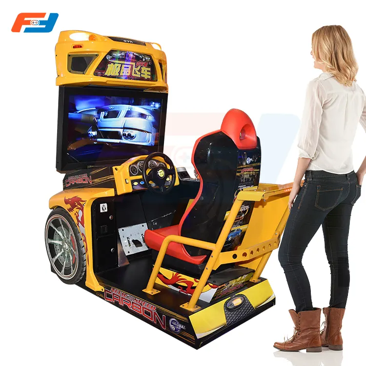 2023 HD Video Racing Car Arcade Games Machines macchine per giochi a gettoni per centro giochi