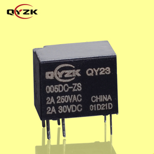 Spule 5 V DC SPDT (1 Form C) Nennlast 2 AMP 125 VAC 30VDC 6 Pins DIP 0,2 W Alternative zu G5V-1 Mini Slim Singal <span class=keywords><strong>Relay</strong></span> - Product Image 1