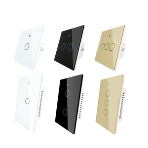 MOES-Temporizador Inteligente Wifi Zigbee RF, interruptores táctiles de pared sin Interruptor neutro, automatización de sistemas para el hogar, Tuya - Product Image 1