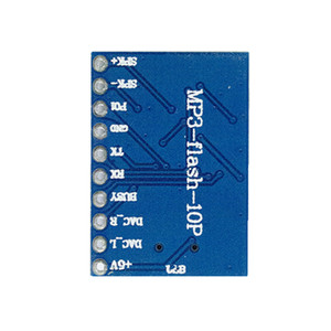 Taidacent MP3 <strong>FLASH</strong> <strong>USB</strong> Sound Card Module MP3 <strong>SPI</strong> Sound Player Board SD Card Voice Recording Module - Product Image 5