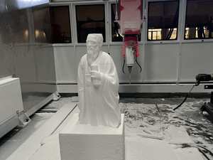 高精度CA-1325 1530 2040 5轴大尺寸atc数控路由器，用于木质和泡沫模型切割3D表面 - Product Image 5