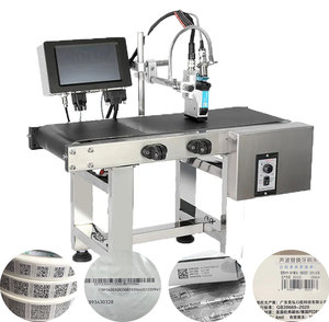 <strong>Factory</strong> <strong>Direct</strong> Supply 12.7mm Inkjet Printer 10inch Touch Screen Automatic Batch <strong>Code</strong> Printing Machine/BangleMark Inkjet Printer - Product Image 1