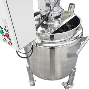 HUNDOM Batch Dispersion <strong>Mixer</strong> Machine Stainless Steel Juice Mixing Tank With Dispenser Propeller <strong>Disk</strong> for Pigment