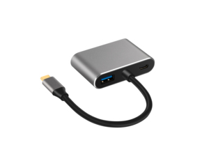 USB C双兼容适配器4k HD PD充电坞站双屏显示集线器USB类型C转换器，用于MacBook - Product Image 3