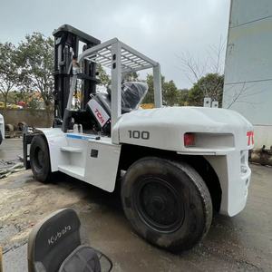 中古<span class=keywords><strong>TCM</strong></span> 10TフォークリフトディーゼルIsuzu日本エンジン優れた状態<span class=keywords><strong>TCM</strong></span>日本フォークリフト