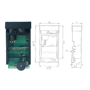 Sensor de distancia láser de salida analógica Clase 1 Sensor de distancia láser UART 300mm DA93A Sensor de rango láser de alta precisión con 4-20ma - Product Image 1