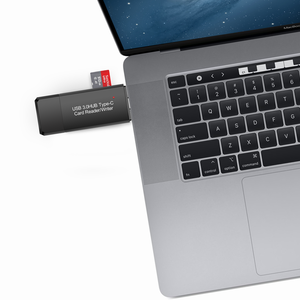 3 in 1 lettore di schede USB C USB3.0 a SD MicroSD TF lettore di schede di memoria per computer portatile - Product Image 3