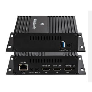 4k H264 Video Encoder HDI to IP hls transcoder IP decoder Live streaming H265 encoder