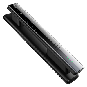 WiFi <strong>Code</strong> Supported Biometric RFID Smart Card Lock for Home <strong>Security</strong> Wood Steel Front Door with Touch Screen Memory Card Storage - Product Image 1