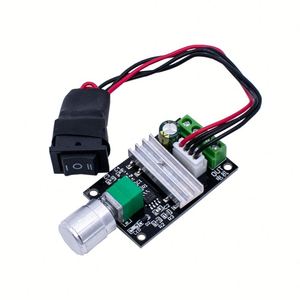 PWM DC regolatore di velocità del motore 6 v12v24v 3A interruttore di controllo della velocità avanti e indietro con funzione di interruttore - Product Image 2
