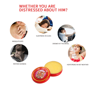 Summer Cooling Ointment Refresh Brain Metal Button Tin Menthol Essential <strong>Oil</strong> Balm Itch <strong>Headache</strong> - Product Image 2
