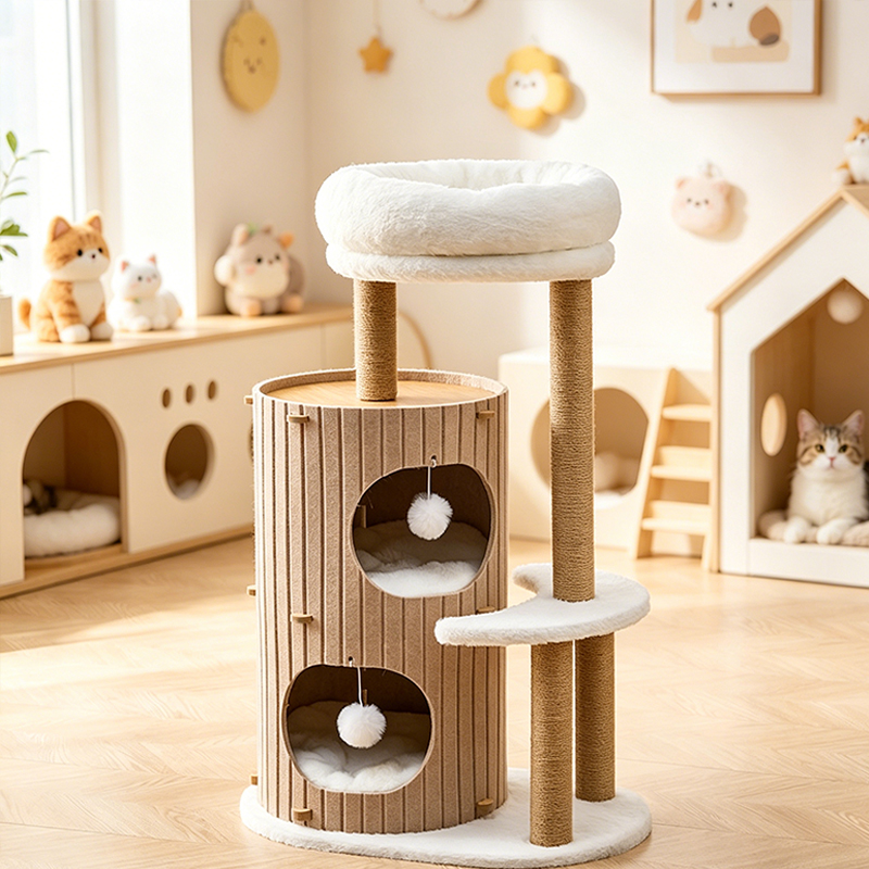 lit pour chat et arbre à chat