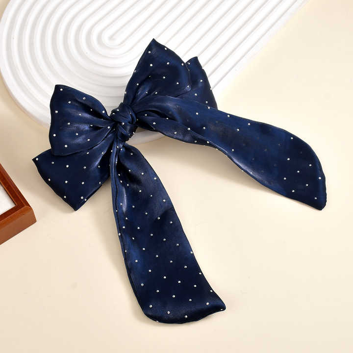 Juego de pinzas para el cabello de nueva tendencia, tela de algodón para niños, horquillas para el cabello de princesa mariposa, bordado para niños, lazos para niñas, accesorio para el cabello para niños