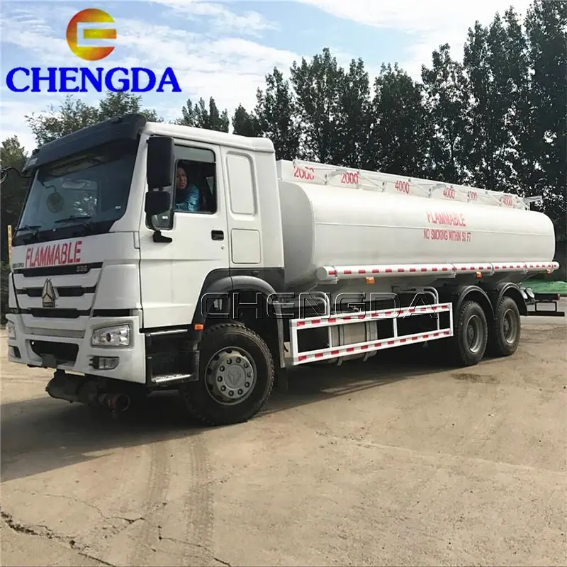 45000 Liters Capacity 6x4 Sinotruck Used Howo Fuel Water Oil Tanker Truck