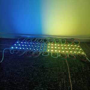 Черный 7515 светодиод Dmx по модулю 16703 Ic 3 провода 1 Вт 5050 3 чип 12 В Rgb светодиодный модуль полный цвет