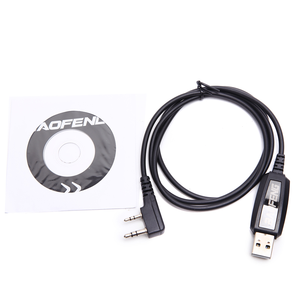Baofeng bf analogico walkie Talkie K Port Driver CD Software linea dati Radio bidirezionale cavo di programmazione USB per UV82 UV 5R 888s UV5R - Product Image 4