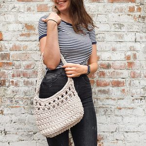 סלים מקראמה קערה crochet חבלים ארוגים סל עגול חבלים קיר חבלים תלייה ווים מתנה עוטפת חוט מקרושה