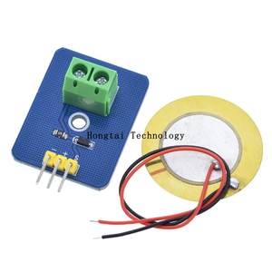 Analogico Piezo-ceramica sensore di vibrazione piezoelettronico blocchi di costruzione DC 3.3V-5V modulo a Chip singolo - Product Image 2