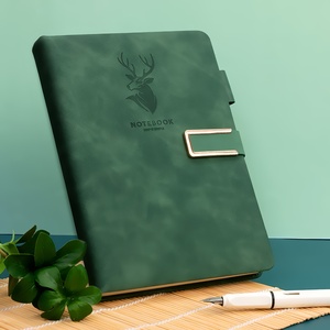 Cuaderno personalizable de 180 hojas de cuero PU, estilo impreso con logotipo personalizado, planificador de cuero promocional, Bloc de notas - Product Image 5