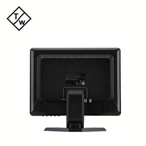 Alta calidad 15 pulgadas HD VGA entrada montaje en pared LCD Monitor de computadora 4:3 negocios pantalla táctil altavoz reemplazo uso de escritorio