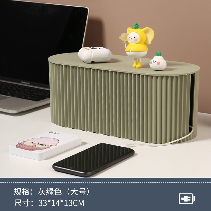 Large gray-green