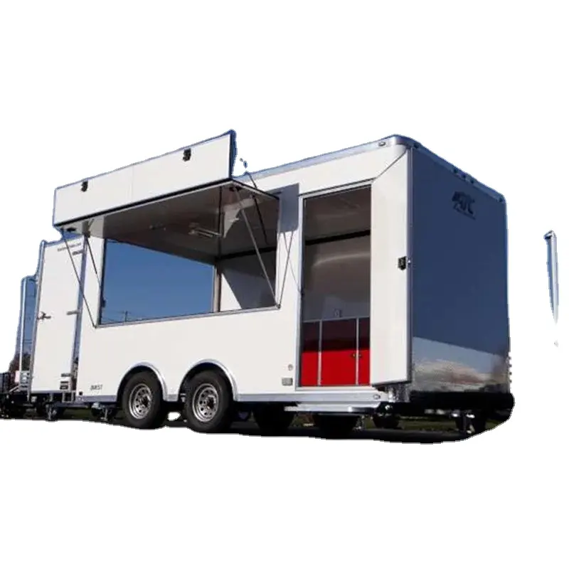 Caminhões de comida móvel, caminhão de sorvete, trailer de comida crepe, carrinho de comida para venda, carro congelado, Itália, Reino