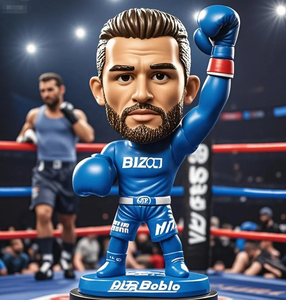 Tùy chỉnh hỗn hợp Võ Thuật Thể Thao Fan Quà Tặng-nhựa đu con số, võ thuật đào tạo động lực trang trí" - Product Image 6