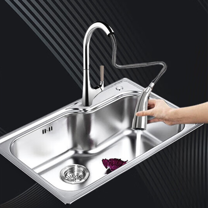 Fregadero K-77160t + grifo de extracción 24337t
