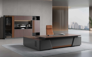 Prima Furniture <strong>Computer</strong> Designer Swivel Recline High Quality Synthetic Leather Best Comfortable Executive Office Chair and Desk - Product Image 5