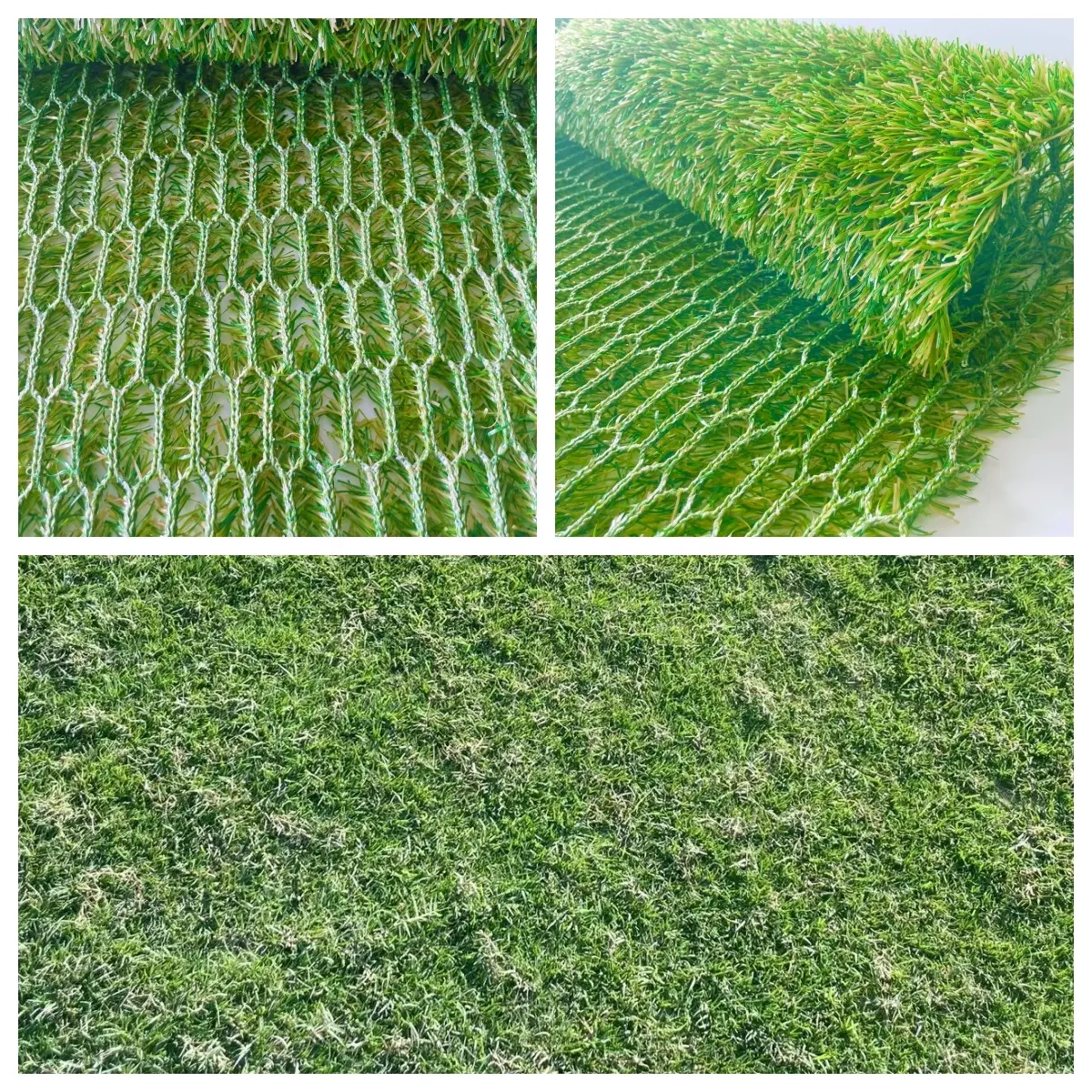 Tianlu Vente Chaude Hybride Putting Green Grass Aménagement Paysager Artificiel Couverture De Cour Pelouse pour PE Hybride Herbe