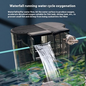 Eco-Friendly Auto Water Refill Aquarium <strong>Filter</strong> Hang-on Waterfall Circulation Pump for <strong>Small</strong> Fish Energy Saving 220V Plastic - Product Image 3
