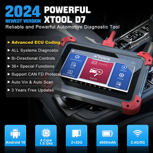 D7 OBD2 Scanner Automotive strumento diagnostico Test attivo bidirezionale con codifica ECU tutti i sistemi di diagnosi chiave di programmazione
