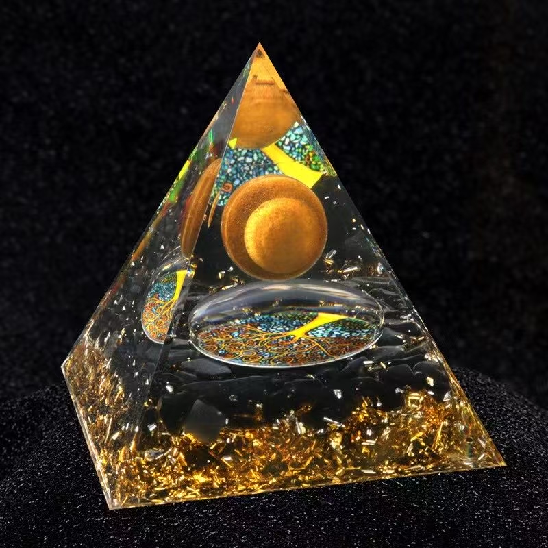 Tiger Eye+Obsidian Gravel