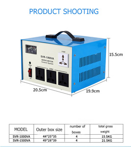 Servo Motor <strong>SVC</strong> <strong>1000VA</strong> AVR 110V 220V AC Single Phase Voltage Regulators Stabilizers AVR for Home Use - Product Image 4