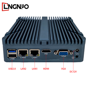 Komputer tertanam industri portabel tanpa kipas Intel I3 I5 I7 opsional RAM SSD Dual LAN RS232 RS485 beberapa port USB HD <span class=keywords><strong>Mini</strong></span> <span class=keywords><strong>Pc</strong></span> - Product Image 2