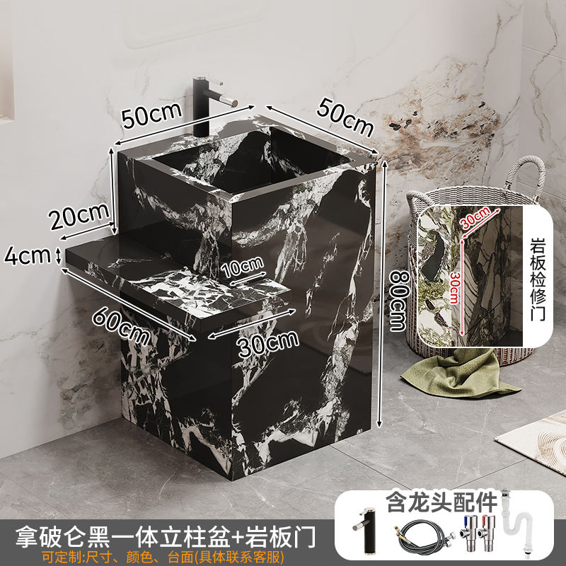 napoleon noir-70 peigne pilier vasque-tableau de table