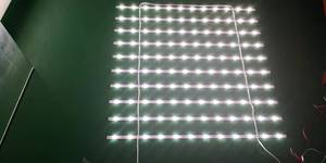 Lens Diffusion Reflection DC12V 24V Rigidly <strong>Led</strong> Backlight Strip for Advertising Light Box 12leds/m