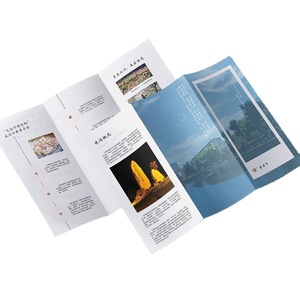 厂家直销定制纸张印刷服务折叠营销广告传单小册子小册子印刷 - Product Image 1
