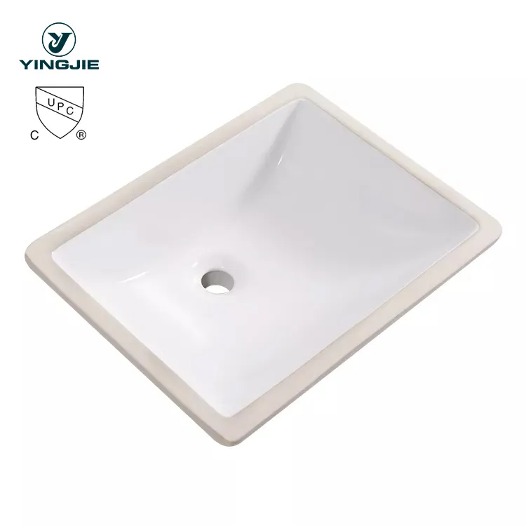 CUPC Della Fabbrica A Buon Mercato 20 pollici Lavello Sanitari In Ceramica Porcellana Sottopiano Vanità Set Vasche Da Bagno