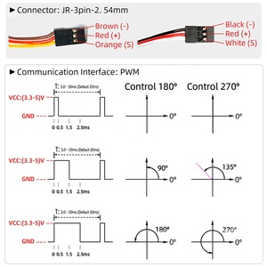 150KG 12V DS51150 dijital Servo, tam Metal dişli su geçirmez IP66 RC Servo 25T Servo kol ile 1/5 RC araba Robot tekne için - Product Image 6