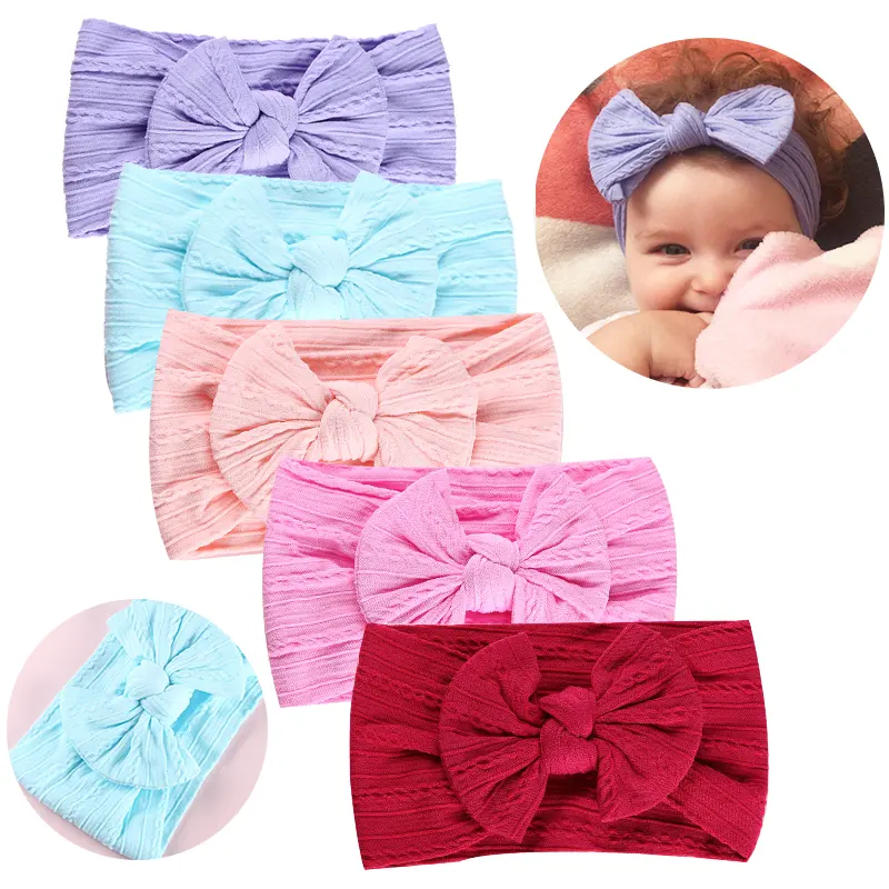 Новые модные повязки на голову для маленьких девочек и разноцветные аксессуары для волос