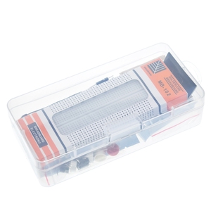 Kit di avviamento per Breadboard Ardui R3 kit di apprendimento semplice di base, rilevamento del livello del suono/acqua/umidità/distanza, controllo a LED - Product Image 4