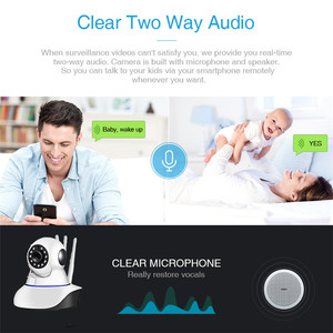 Wholesale Smart WiFi <strong>Camera</strong> Home Security Surveillance System <strong>IPC</strong> P2P Pan Tilt SD Card Network Yoosee IP <strong>Camera</strong> - Product Image 4