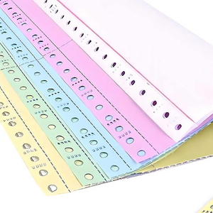 Fabricante de papel sin carbón personalizado de fábrica Forma continua de computadora para factura