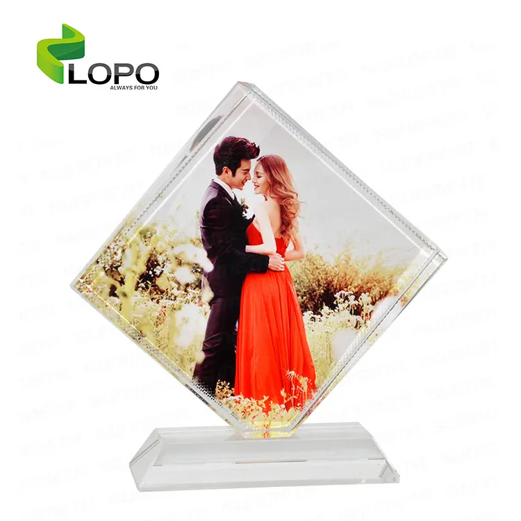 Frame of Heat Transfer Invention Sublimation Blank Photo Crystal New Printing Home Decoration Love Crystal Image Sublimation Ink