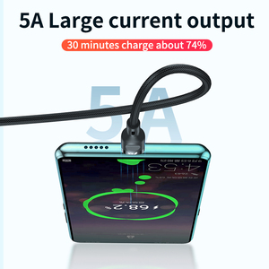 สายชาร์จ2024ข้อมูลอย่างรวดเร็ว afc/fcp/scp/qc/vooc สำหรับ iPhone Android Micro Type-C สายชาร์จ3 in 1 - Product Image 5