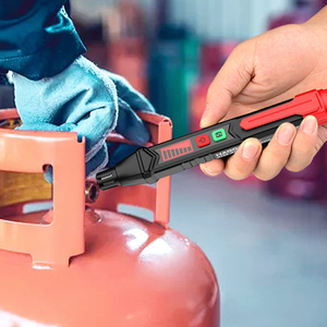 Habotest cầm tay Methane <span class=keywords><strong>ethane</strong></span> Xăng butan Propane Tester dễ cháy khí tự nhiên rò rỉ dấu hiệu phát hiện báo động bút ht60 - Product Image 4