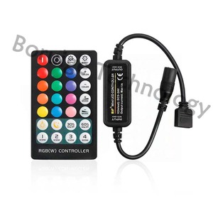 Nuovo elenco 28-Key RF Mini RGB LED Controller nero Wireless illuminazione interna telecomando RGB striscia di luce per Bluetooth dimmer 6A Out - Product Image 3