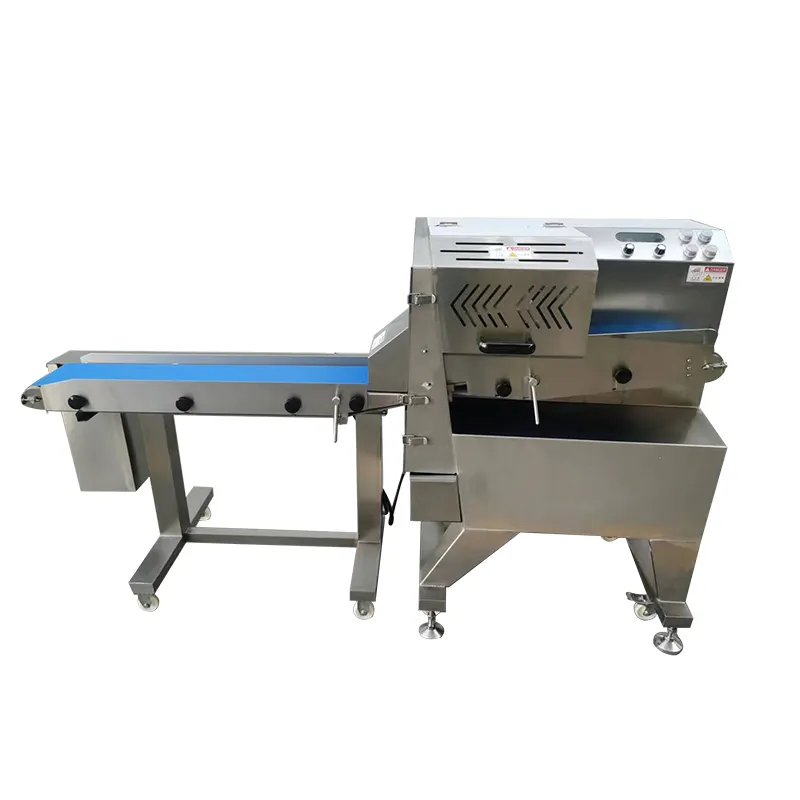 Machine automatique de découpe de viande cuite Bacon Jambon Boeuf Trancheuse Cutter